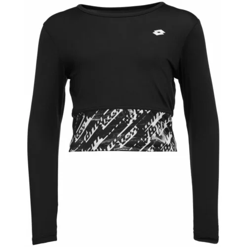 Lotto TALU Sportska majica za djevojčice, crna, veličina