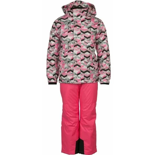 Alpine pro BOJORO Dječji skijaški set, ružičasta, veličina