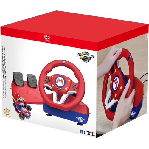 Hori Mario Kart Pro Mini volan za Switch 2 Slike
