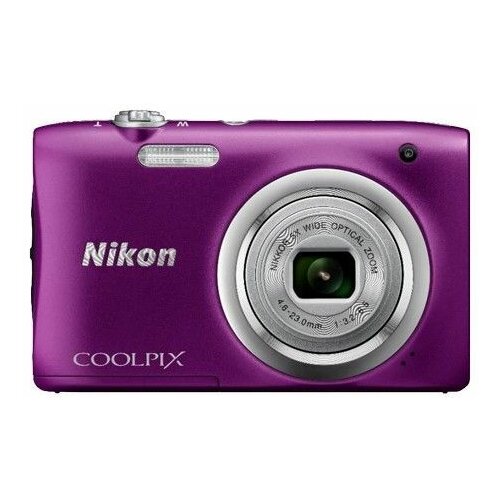 Nikon COOLPIX A100 kompaktni fotoaparat ljubičasti Slike