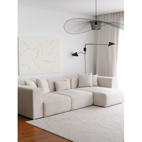 Atelier Del Sofa Kutni set Yolo 305x89x154cm Bijeli Cene