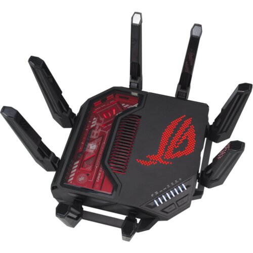 Asus Rapture GT-BE19000 Tri-Band WiFi 7 (802.11be) gaming usmerjevalnik, AiMesh kompatibilen - 90IG0850-MO9A0V Slike