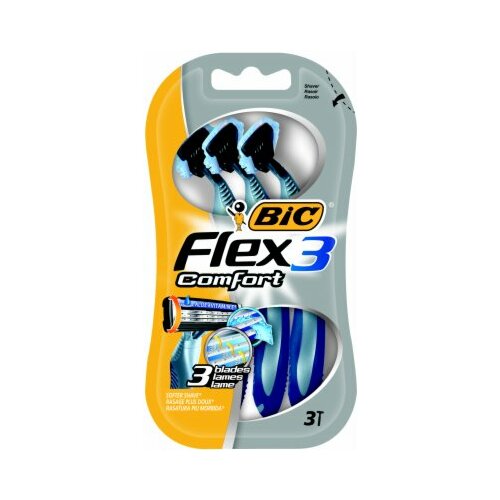 Bic flex 3 comfort jednokratni brijač 3 komada Slike