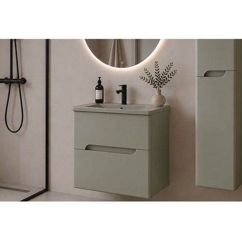 VISO BATH omarica za umivalnik Onda 64004+65227, 59,5&amp;times;57,5&amp;times;45 cm Slike