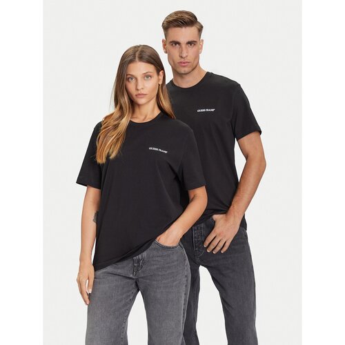 Guess Jeans Mu&amp;scaron;ka Majica Kratkih Rukava Crna Slike