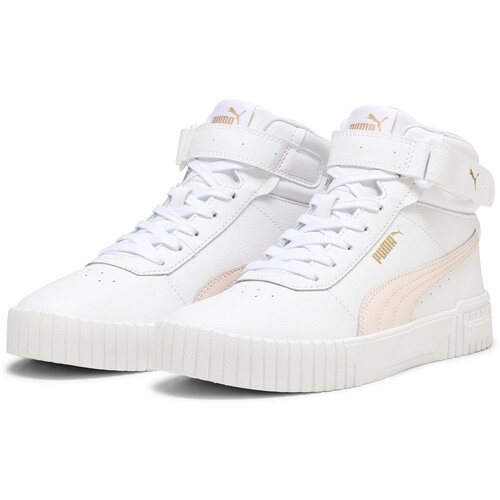 Puma Visoke tenisice 'Carina 2.0' zlatno žuta / roza / bijela Cene