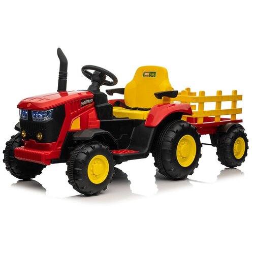 Premium Stil Traktor sa prikolicom - crveni - Premium Oprema Cene