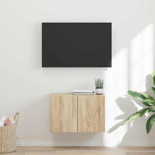 TV zidni ormar Sonoma hrast 59,5 x 31 x 40 cm Konstruirano drvo Cene