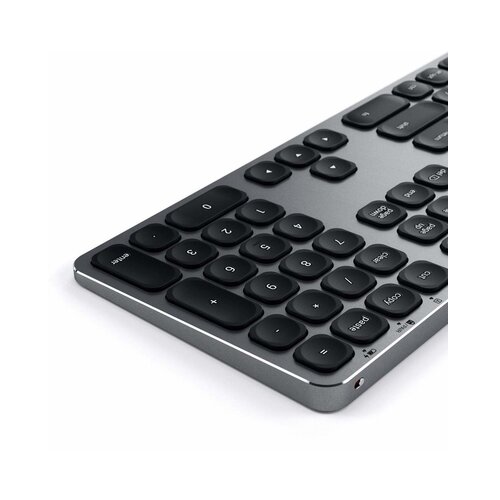 Satechi Brezžična tipkovnica ST-AMBKM za Mac, ZDA, vesoljsko siva Slike