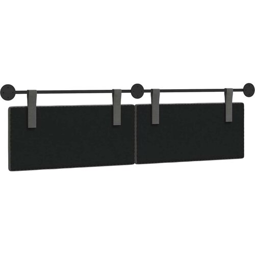  Držeće uzglavlje Tamno siva 190 x 55 x 5 cm Kordura tekstil - Tamno siva 180 cm bez LED Slike