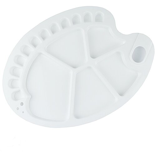  Slikarska paleta ovalna 25 x 35 cm (Plastična slikarska paleta) Slike