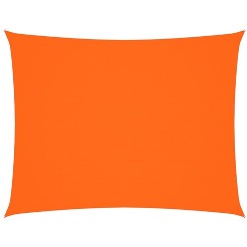 vidaXL Senčno jadro oksford blago pravokotno 3,5x4,5 m oranžno, (20803799) Cene