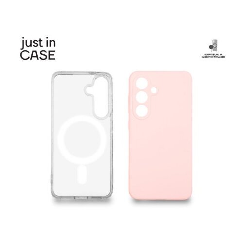 Just_in_Case 2u1 Extra case MAG MIX PLUS paket PINK za Samsung S25 ( MAGPL235PK ) Cene