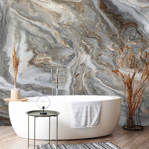  Foto tapeta - Stone Abstractions - Marble Textures in Neautral Tones 300x210 Vodootporna Slike