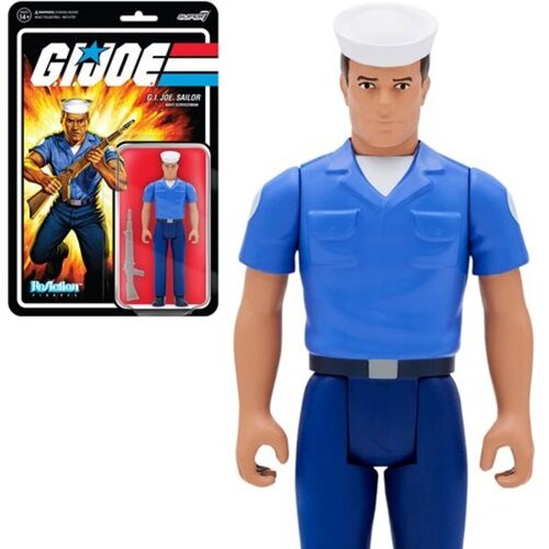 DC Comics G.I. Joe Blueshirt Clean (Light Brown) 3 3/4-Inch ReAction Figure, (20499102) Slike
