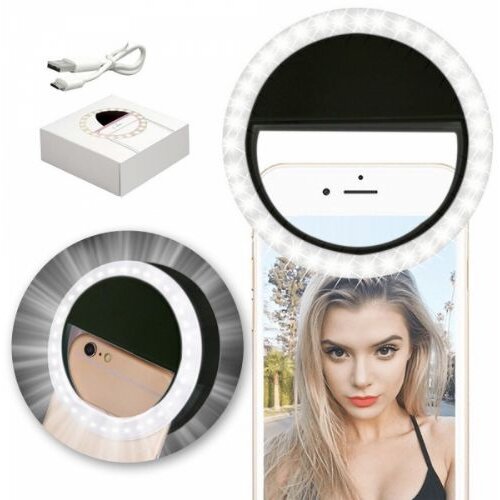 Nillkin selfie lučka za telefon - črna Slike