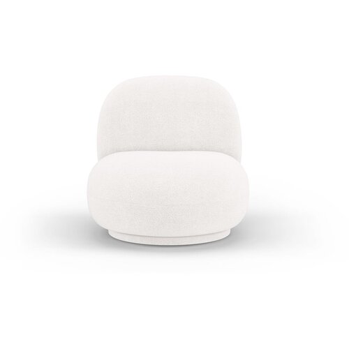 Micadoni Home Bel fotelj iz tkanine bouclé Chuck – Cene