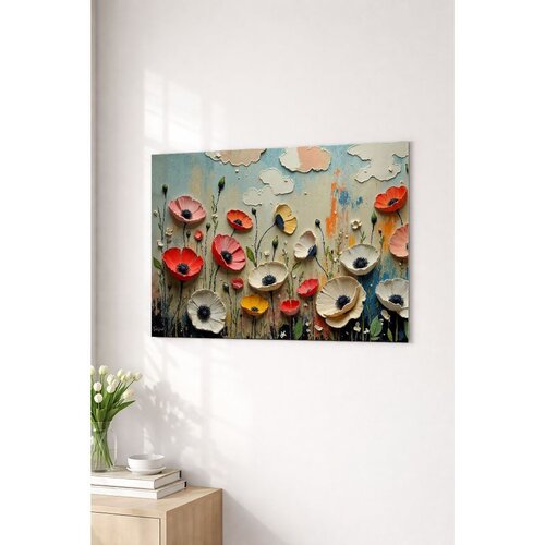 WALLXPERT Artmtlpnt2-2030 Multicolor Decorative Metal Painting Cene