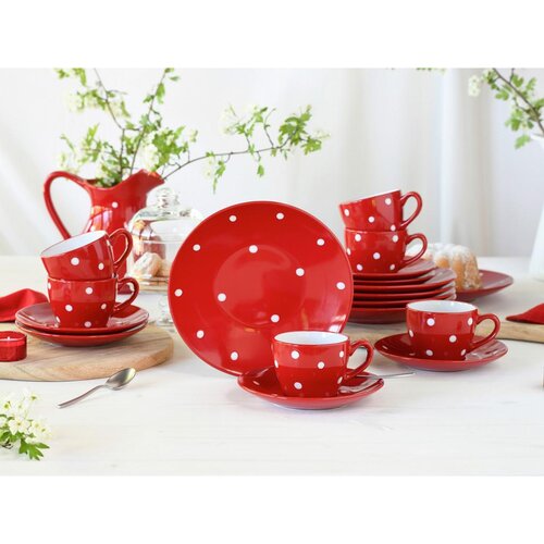 Creatable Kavni Servis Polka Dots, 18-Delni Slike