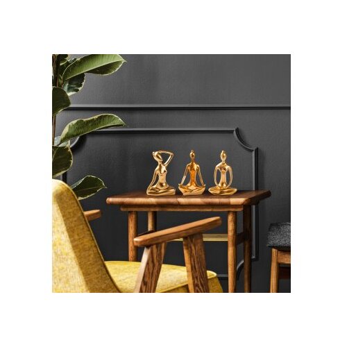 WALLXPERT set ukrasnih predmeta (3 komada) figure yoga Slike