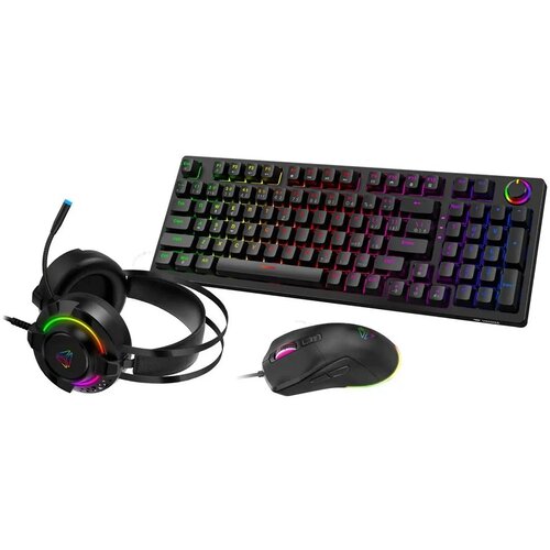 Yenkee tastatura + mi&scaron; + slu&scaron;alice ygs 03 rgb mehanička tastatura/4200DPI Cene