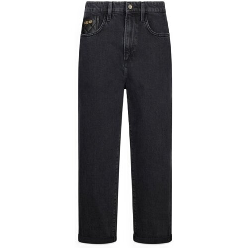 Liu Jo Jeans straight UF5125D4927 Črna Slike
