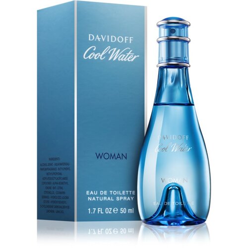 Davidoff Cool Water Woman toaletna voda 50 ml za ženske Slike