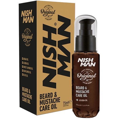 Nishman Beard and Mustache Care Oil ulje za bradu 75 ml Cijene