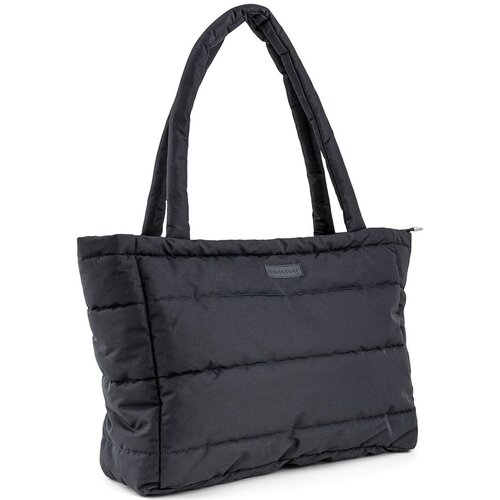 Done By Deer previjalna torba quilted tote black Cene