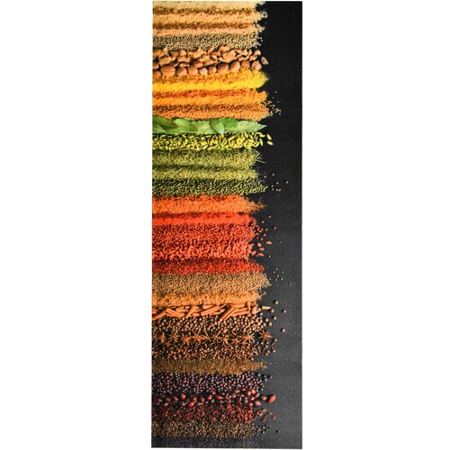 vidaXL Kuhinjska talna preproga pralna začimbe 45x150 cm Cene