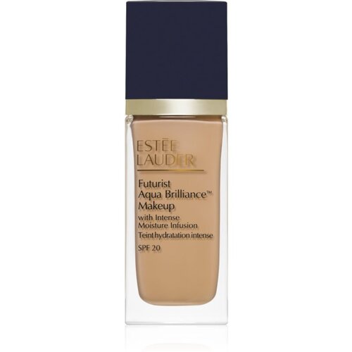 Est&amp;eacute;e Lauder Futurist Aqua Brilliance&amp;trade; Makeup SPF 20 vlažilni tekoči puder odtenek 3W0 Warm Cr&amp;eacute;me 30 ml Slike