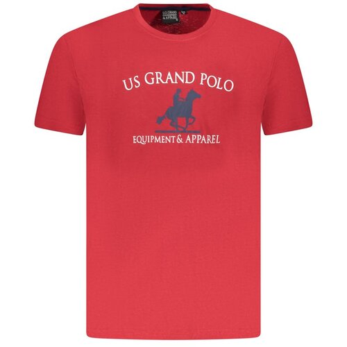 U.S. Grand Polo Club US Grand Polo Mu&amp;scaron;ka Majica Kratkih Rukava Crvena Slike