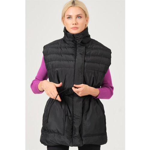 Dewberry Z6747 LADIES VEST-BLACK Slike