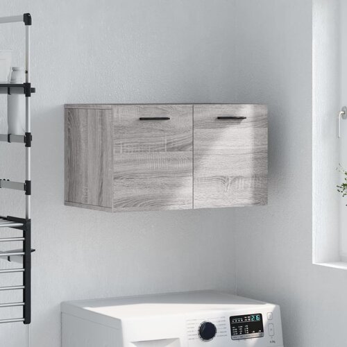 vidaXL Stenska omarica siva sonoma 60x36,5x35 cm inženirski les Cene