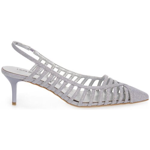 Laura Biagiotti Salonarji GLITTER SILVER Siva Cene