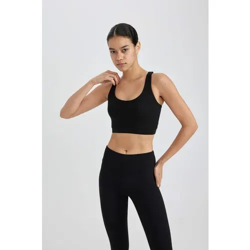 Defacto Fit Crew Neck Sports Bra