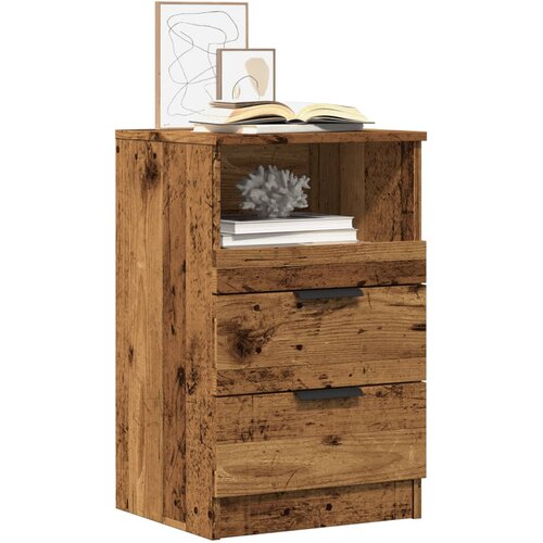 vidaXL Noćni ormarići 2 kom Staro drvo 40x36x65 cm Konstruirano drvo Cijene