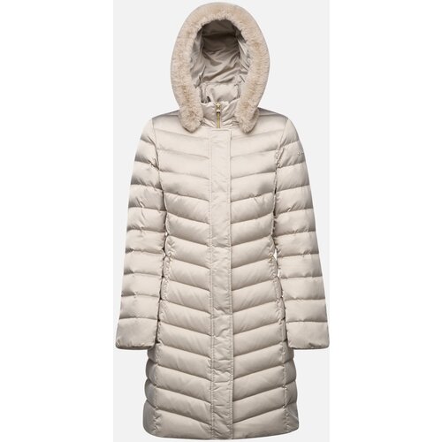 Geox Beige women&amp;#039;s down jacket Bettanie - Women&amp;#039;s Slike