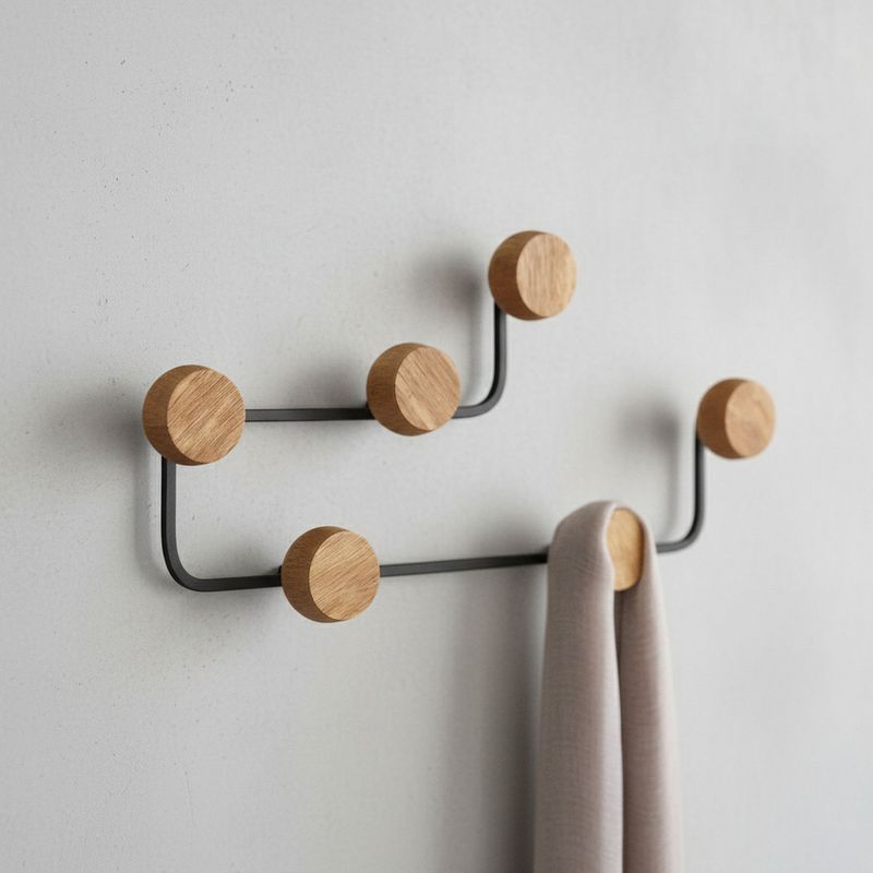 WALLXPERT Amt-012 Crni Metalni Zidni Kuka Cene