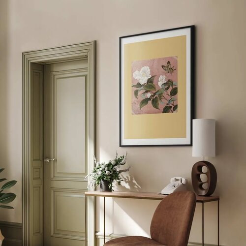  Plakat Azalea Flower 40x60 Crni okvir s margom Slike