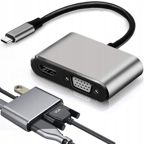 Adapter usb-c na hdmi 4k vga hub usb 3.0 usb-c napajanje Cijene