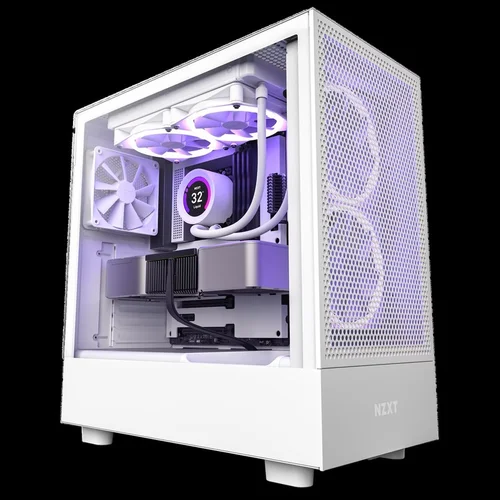 NZXT CASE H5 FLOW WHITE