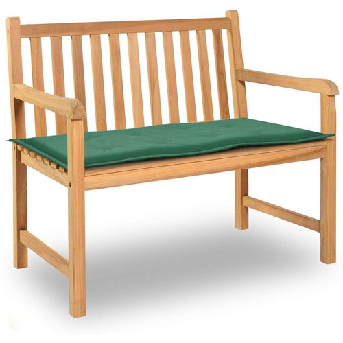  Blazina za vrtno klop zelena 100x50x3 cm oxford tkanina, (20657036) Cene