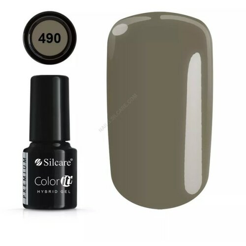 Silcare color IT-490 Trajni gel lak za nokte UV i LED Slike