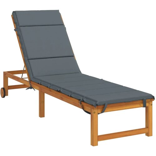  Jastučić za ležaljku GEMERT 100% poliester Plava - Plava 200 x 60 x 3 cm Melange Slike