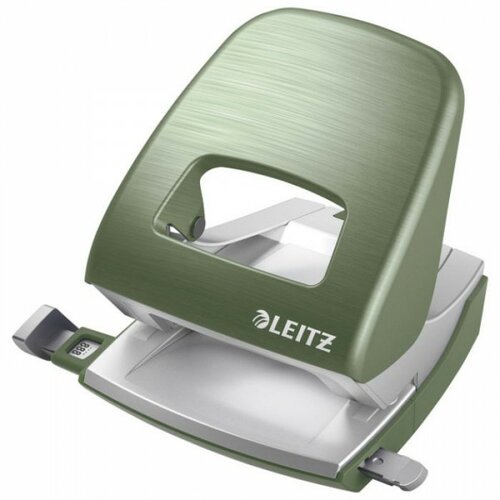 Leitz bušač 2 rupe do 30 listova metal style 50060153 zeleni (celadon) Slike