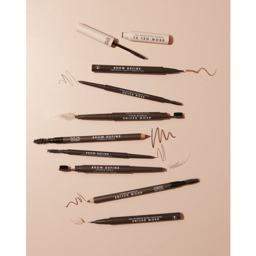 MUA Makeup Academy Brow Define tekoče črtalo za obrvi odtenek Medium Brown 0.5 ml Slike