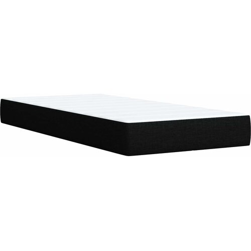  Podesivi krevet s madracem Crna 90 x 190 cm Tkanina Slike