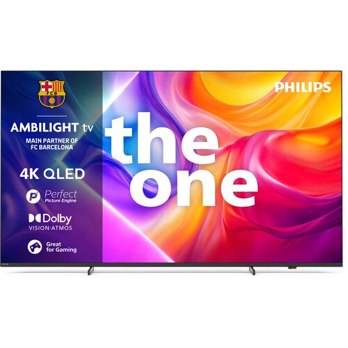 Philips Televizor PUS9010, 85", 4K, QLED, Titan OS, Crni Cene