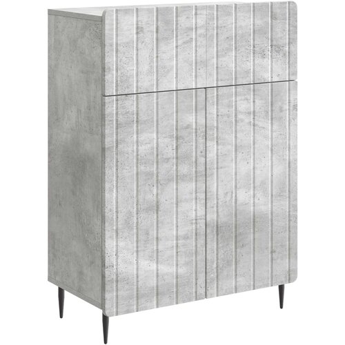  Kreveta Betonska siva 66 x 34,5 x 92 cm Konstruirano drvo Cene